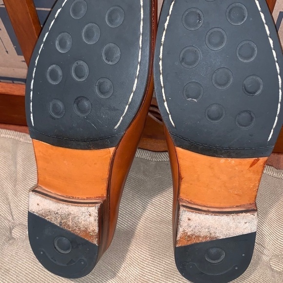 Whole Cut Buffalo Leather Oxford Dress Shoe. - Picture 6 of 13